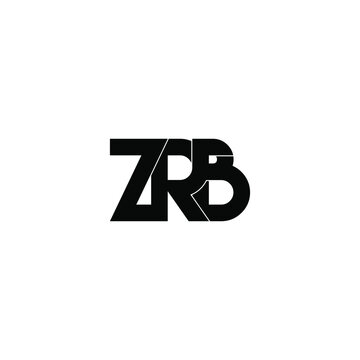 zrb letter original monogram logo design