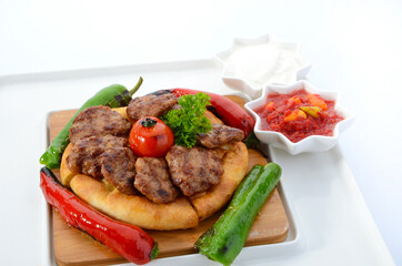 meatballs kebab turkish food