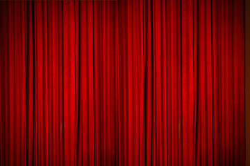 Fototapety  red curtain background