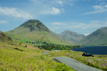 Fototapeta premium Wast Water and Mountains in the English Lake District