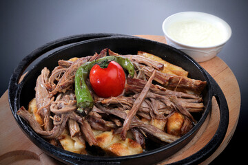 tandoor steak turkish traditional food