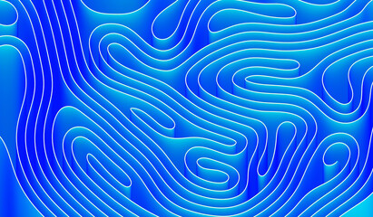 abstract blue background with waves