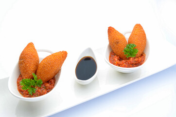 meatballs stuffed with cracked wheat