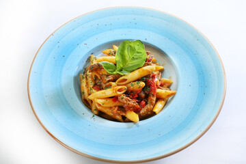 beef steak penne pasta