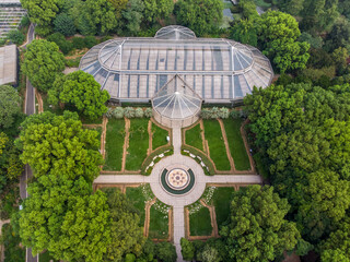 Summer scenery of Wuhan Botanical Garden, Hubei, China