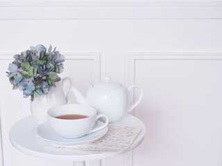 ナチュラルインテリアの部屋 ティータイム