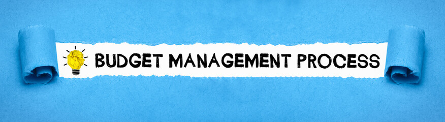 Budget Management Process 