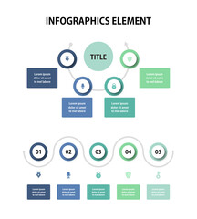 Presentation business infographics template. Vector illustration.
