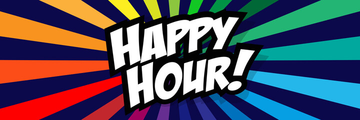 Fototapeta premium Happy hour ! 