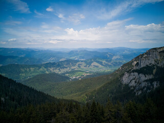 Fototapeta premium mountain clouds 