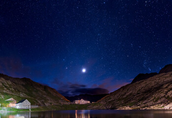 Grosser Sankt Bernhardpass Schweiz Italien