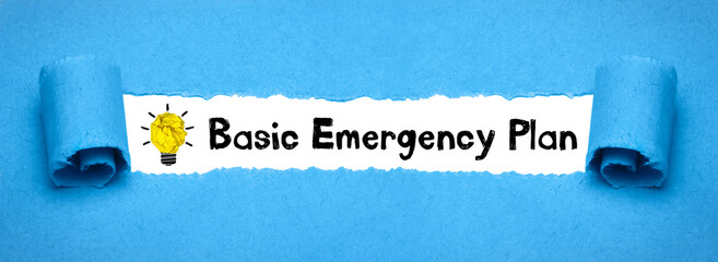 Basic Emergency Plan 