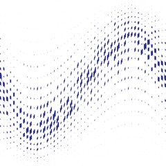 abstract blue wave pattern