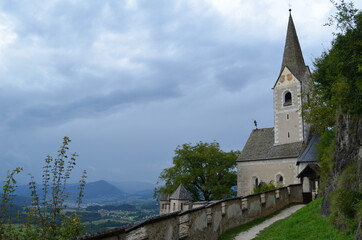 Fototapeta na wymiar Burg Hochosterwitz in Österreich