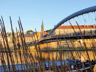 Widok na Podgórze nad Wisłą