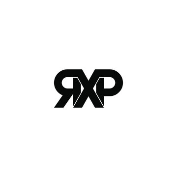rxp letter original monogram logo design