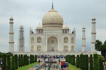 Obraz premium Taj Mahal, India, a masterpiece of architecture
