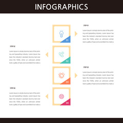 Presentation business infographics template. Vector illustration.
