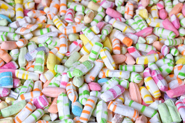 Parvarda is a popular Oriental sweet, as a very stylish background of natural products in a beautiful color.