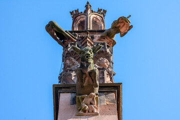 Freiburg, Münster: Skulpturen..© Endrik Baublies