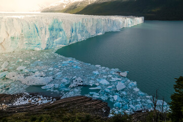 Perito Moreno Glacier, Los Glaciares National Park, Santa Cruz Province, Patagonia Argentina.