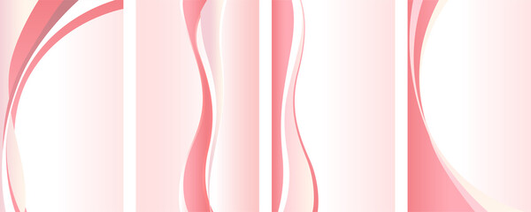 Pink wavy abstract background vertical templates. To see the other vector wavy background illustrations , please check Abstract Wavy Backgrounds collection.