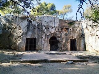 Fototapeta na wymiar Prison de Socrat - Athens
