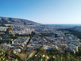 Vu depuis le mont lycabetus - Athénes
