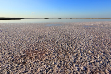 Fototapeta premium Dry salt lake