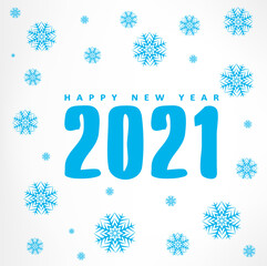 Fototapeta na wymiar happy new year 2021 background vector