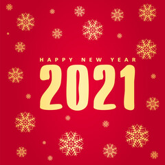 happy new year 2021 background vector