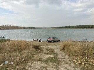 landscape with a river