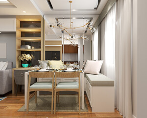 Interior Design of Dining Room