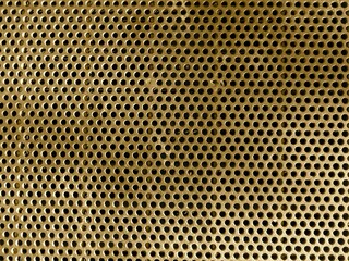 metal grid pattern