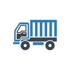 Cover van icon ( vector illustration )