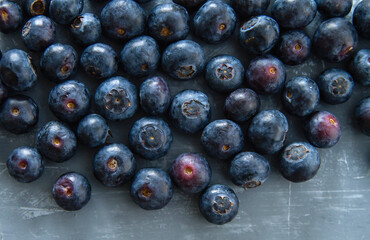 Fresh blueberries