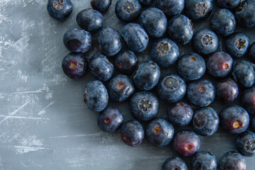 Fresh blueberries