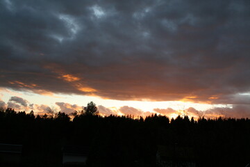 Obraz premium Sonnenuntergang