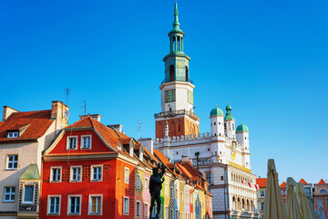 Poznan Town Hall is a historic city hall in the city of Poznan, Poland