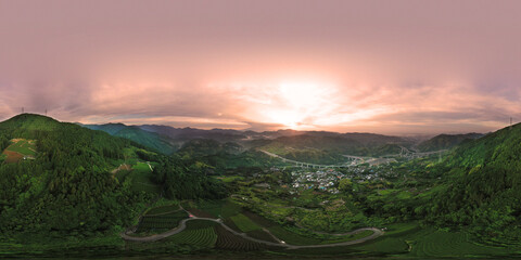 富士遠景　エクイレクタングラー