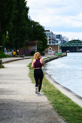 Canal de l'Ourcq à Pantin