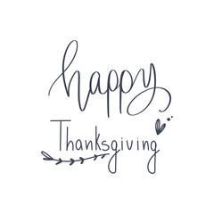 Cute cozy element of autumn handmade lettering for thanksgiving day. Textured flat digital art. Postcard print, sticker, banner, menu, decoration, wrapping paper, textiles, adhesive tape, web