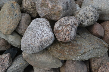 Fototapeta na wymiar heap of stones