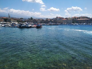 Naklejka premium port khania