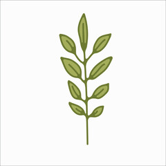 Fototapeta premium flower simple botanical illustrations, line artwork, minimal design elements. elegant and delicate plant doodles for branding, wedding invitation, graphic design. spring floral clip art , feminine art