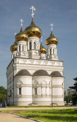 Fototapeta na wymiar Cathedral of Alexander Nevsky in Tver. Russia