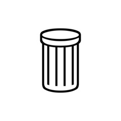 trash can icon, recycle bin, delete button