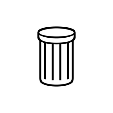 trash can icon, recycle bin, delete button