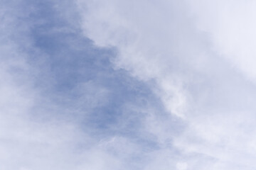 sky in summer with white cloud background.