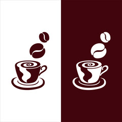 A Cup Of Coffe Vector Illustration for Logo, Icon, Symbol, and Business